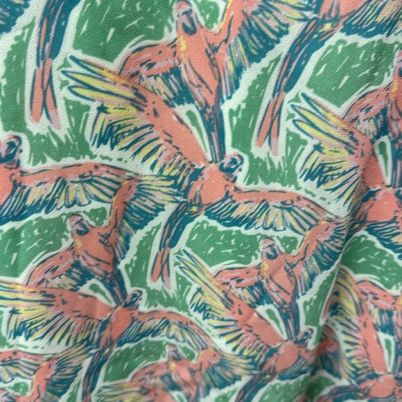 Lauren James Parrot Bird Dress Size Medium - Picture 2 of 4